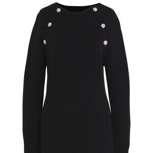 J.Crew Lance Jewel Button Sweater Dress (XS)